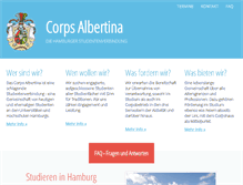 Tablet Screenshot of albertina.de